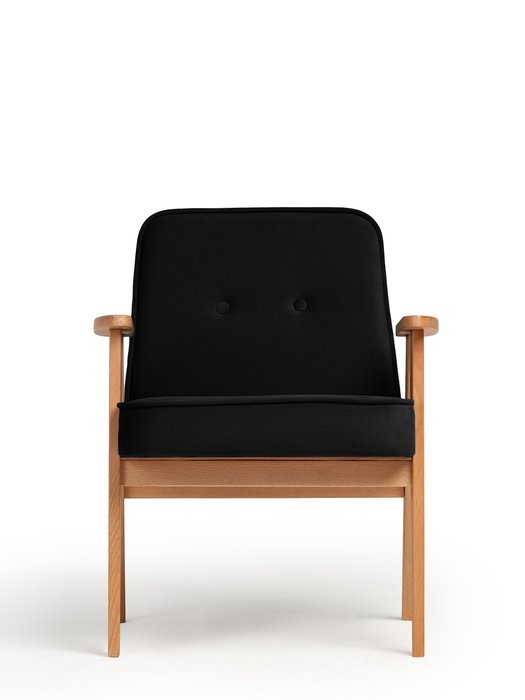 Кресло Несс черного цвета - купить Интерьерные кресла по цене 11380.0