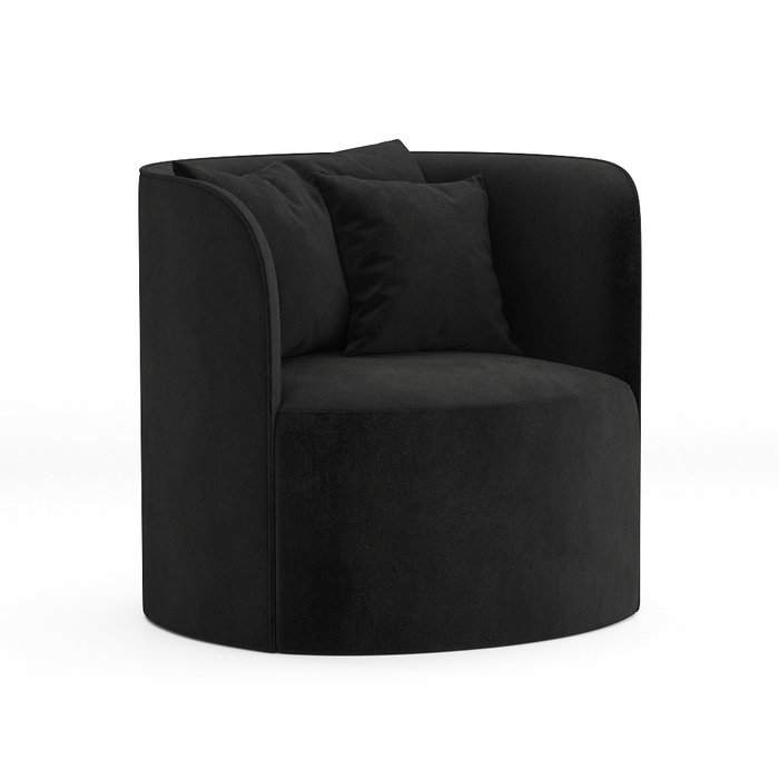 Кресло Hermes черного цвета