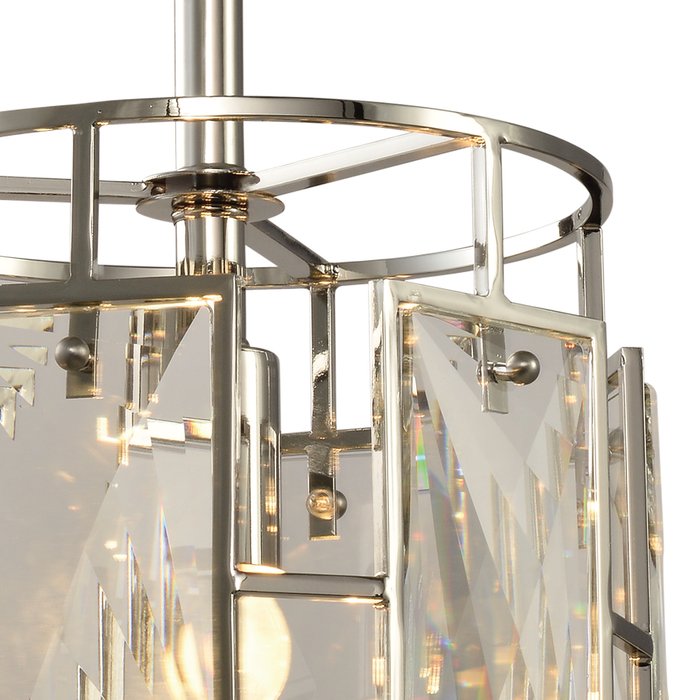 Подвесной светильник Барумини с хрустальными вставками - лучшие Подвесные светильники в INMYROOM