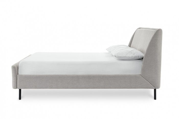 Кровать 140х200 серого цвета - лучшие Кровати для спальни в INMYROOM
