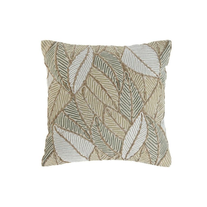 Подушка Boho 45х45 бежевого цвета