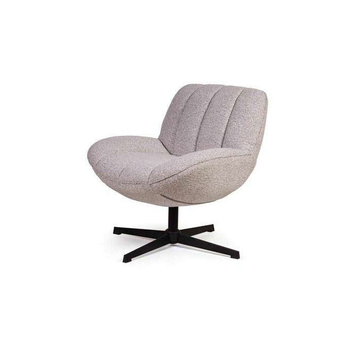 Кресло с кручением Mateo светло-серого цвета - купить Интерьерные кресла по цене 34900.0