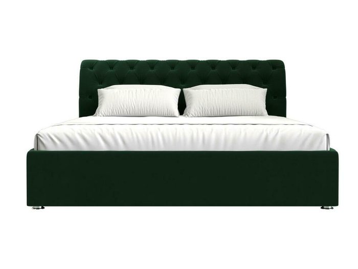 Кровать Сицилия 180х200 темно-зеленого цвета с подъемным механизмом  - купить Кровати для спальни по цене 96999.0