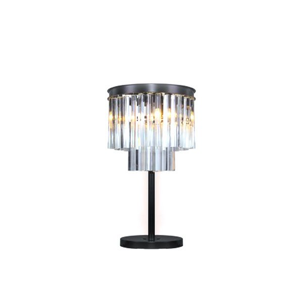 Настольная лампа DeLight Collection из металла и стекла