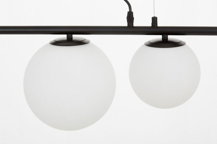 Подвесной светильник Lumina Deco Baristica LDP 6012-5 BK+WT - купить Подвесные люстры по цене 9181.0