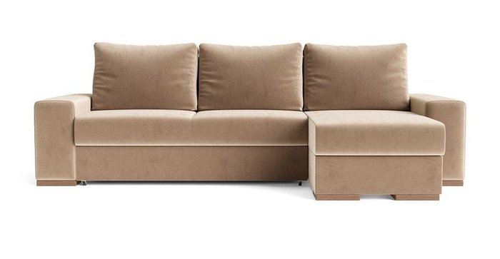 Угловой диван-кровать Матиас бежевого цвета