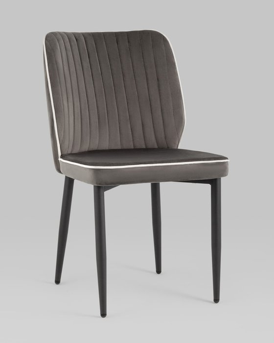 Стул Лоренс серого цвета - купить Обеденные стулья по цене 5890.0