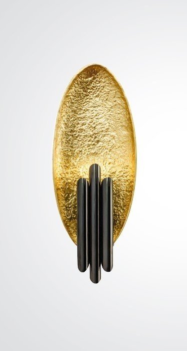 Бра Corrugation Gold