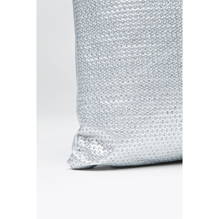 Подушка Disco 43х43 серебряного цвета - купить Декоративные подушки по цене 2820.0