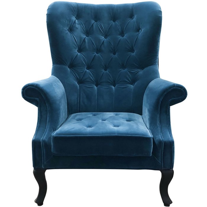 Кресло Poly синего цвета