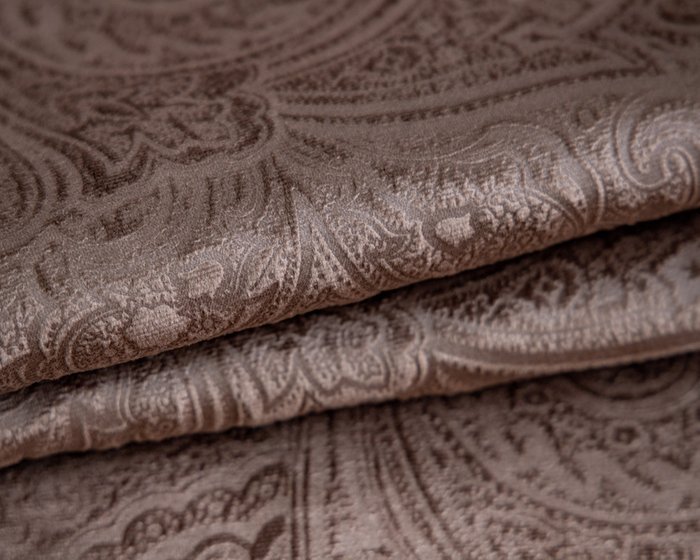 Покрывало Duo Glance Twiddle Chocolate 230x240 коричневого цвета  - лучшие Покрывала в INMYROOM