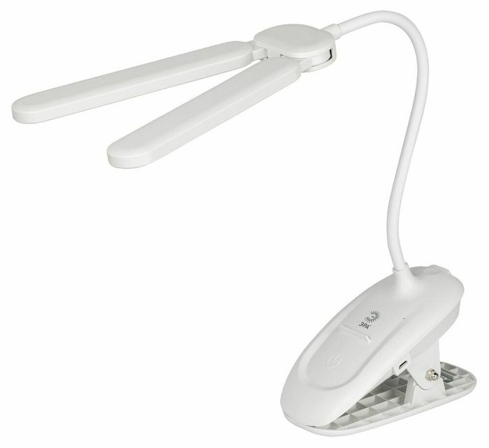 Настольная лампа NLED-512 Б0057207 (пластик, цвет белый)