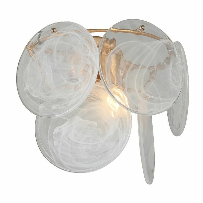 Настенный светильник V5828-8/1A (цвет прозрачный) - лучшие Бра и настенные светильники в INMYROOM