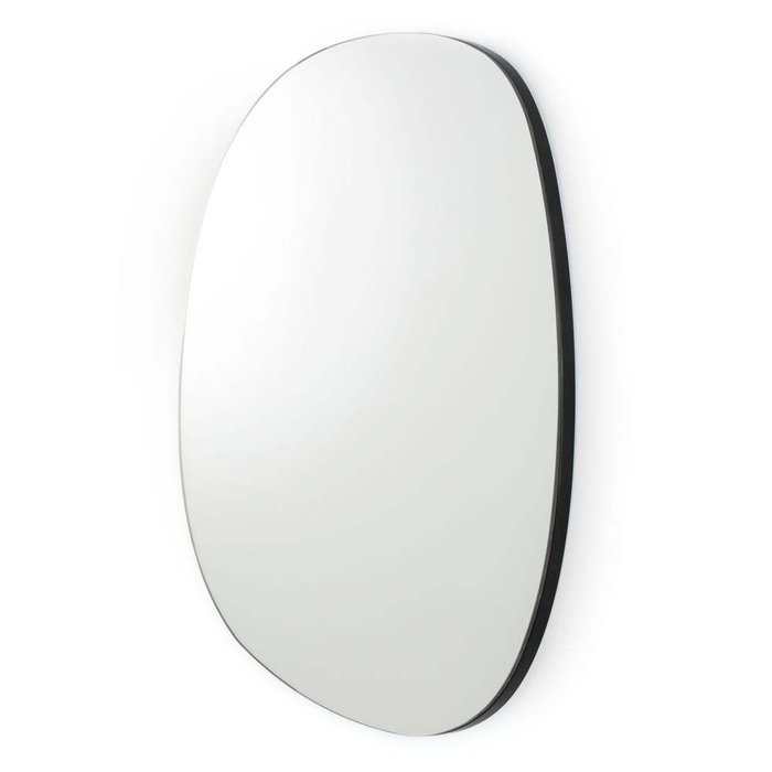 Зеркало настенное Biface черного цвета - купить Настенные зеркала по цене 7507.0 Зеркало настенное Biface черного цвета - купить Настенные зеркала по цене 7507.0
