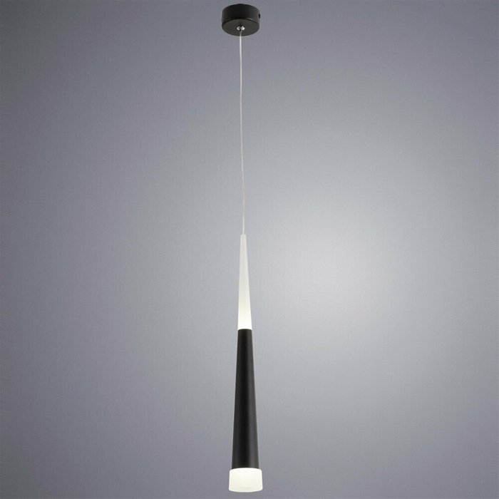 Подвесной светодиодный светильник Orione черного цвета - купить Подвесные светильники по цене 2790.0