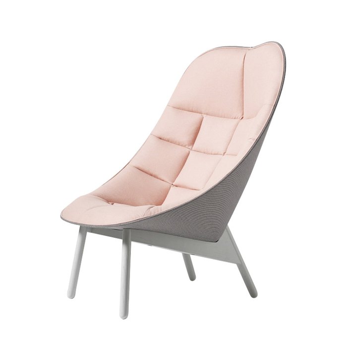 Кресло Vigge розового цвета