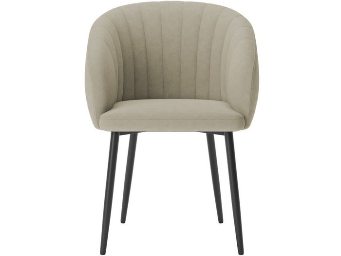Комплект из двух стульев Верона серого цвета - лучшие Обеденные стулья в INMYROOM