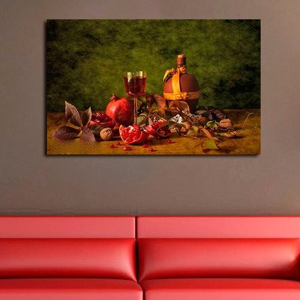 Стильная картина для декора стен "Гранат" - купить Принты по цене 3191.0