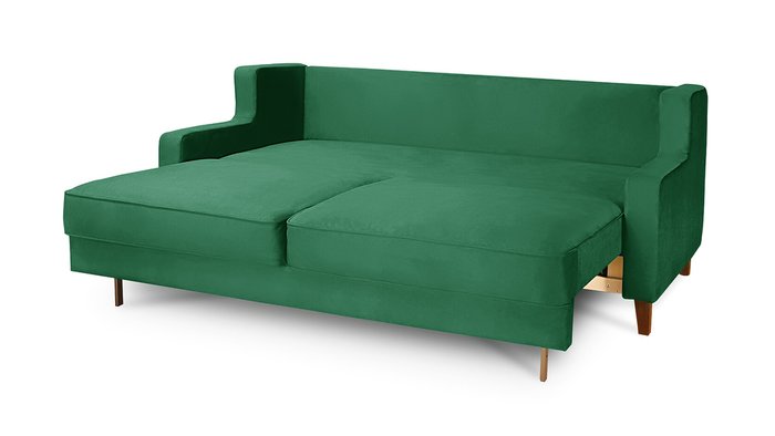 Диван-кровать Неаполь зеленого цвета - лучшие Прямые диваны в INMYROOM