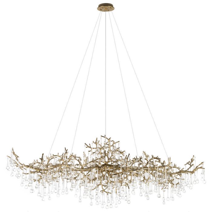 Подвесная люстра Coral 10351/1500L AB (стекло, цвет прозрачный) Подвесная люстра Coral 10351/1500L AB (стекло, цвет прозрачный)