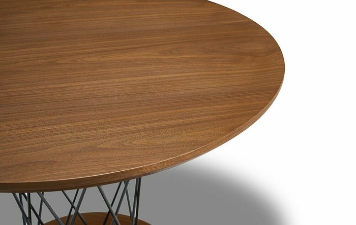 Стол обеденный Cyclone коричневого цвета - лучшие Обеденные столы в INMYROOM