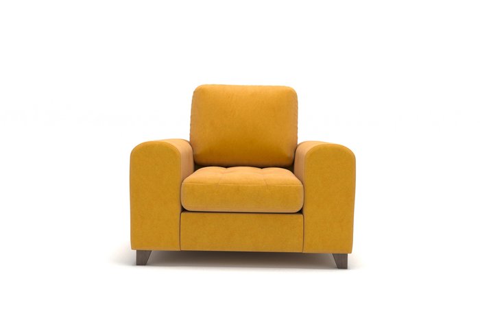  Кресло Vittorio MT желтого цвета - купить Интерьерные кресла по цене 31400.0