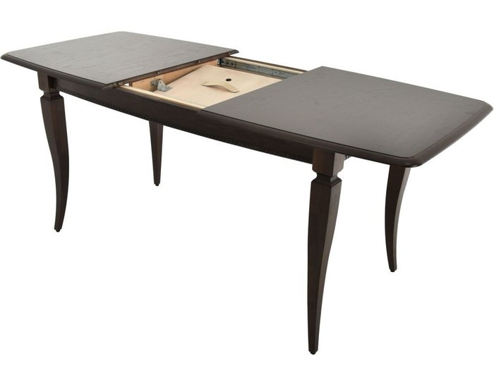Стол раздвижной Сибарит темно-коричневого цвета - лучшие Обеденные столы в INMYROOM
