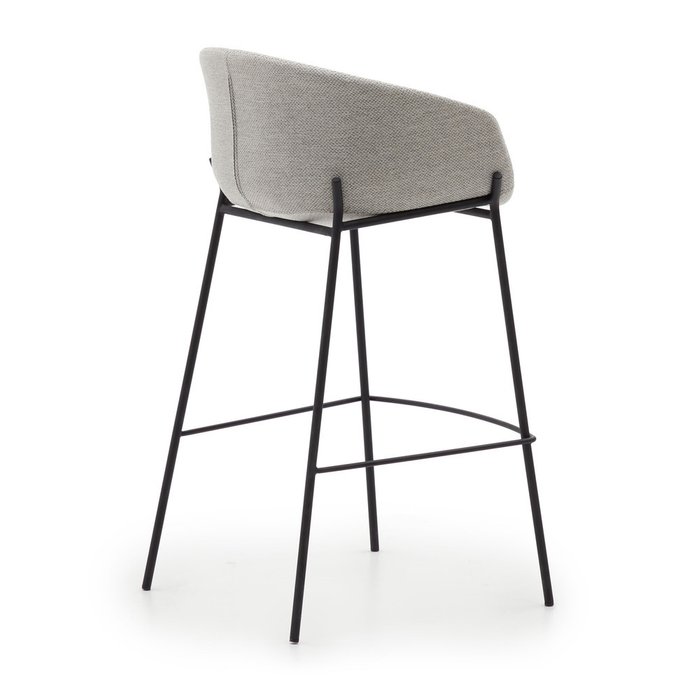 Барный стул Yvette светло-серого цвета - лучшие Барные стулья в INMYROOM