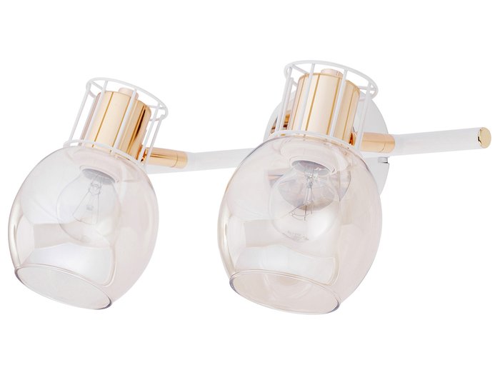 Потолочный светильник бело-бежевого цвета - купить Потолочные светильники по цене 3720.0