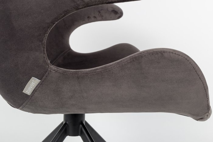 Кресло Mia темно-серого цвета - лучшие Интерьерные кресла в INMYROOM