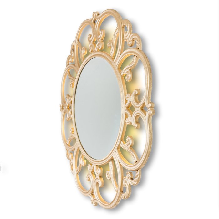 Настенное зеркало TIFFANY gold - лучшие Настенные зеркала в INMYROOM