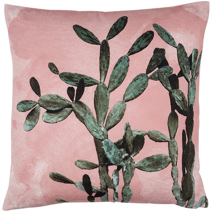 Декоративная подушка Montezuma розового цвета