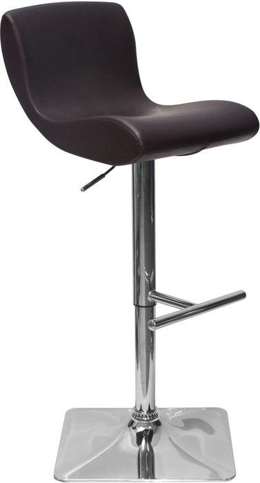 Барный стул Хамер темно-коричневого цвета