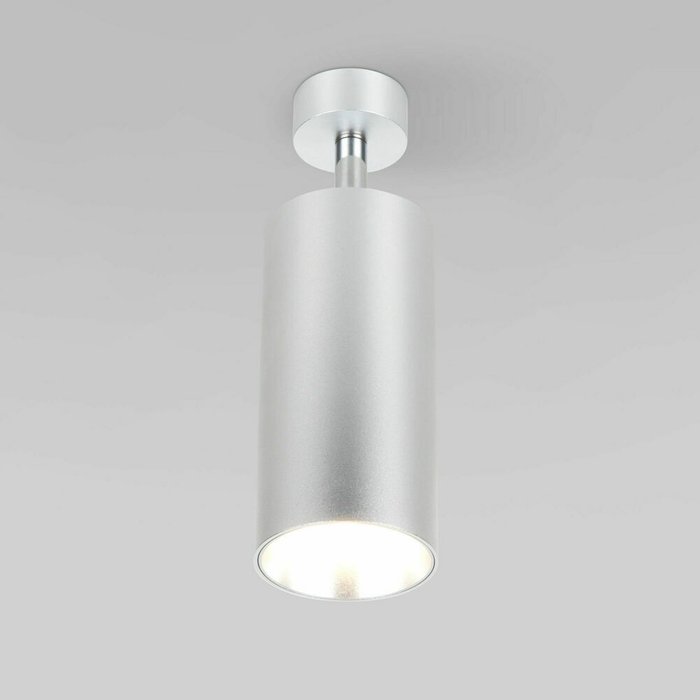 Накладной светодиодный светильник Diffe 1 серебряного цвета - купить Накладные споты по цене 2190.0