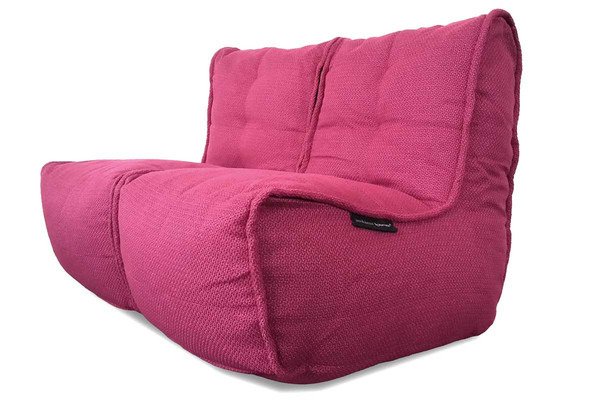 Бескаркасный диван Ambient Lounge Twin Couch™ - Sakura Pink (розовый) - купить Бескаркасная мебель по цене 19990.0