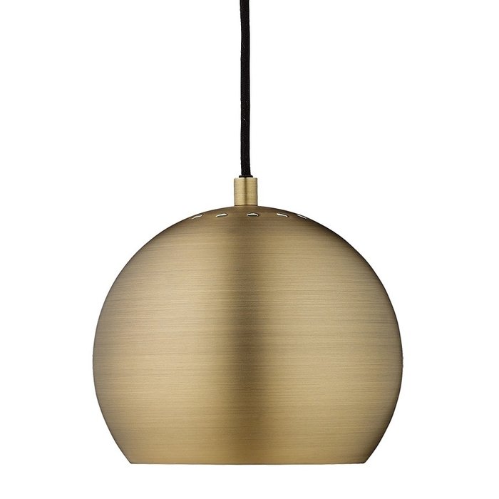 Лампа подвесная Ball цвета металлик