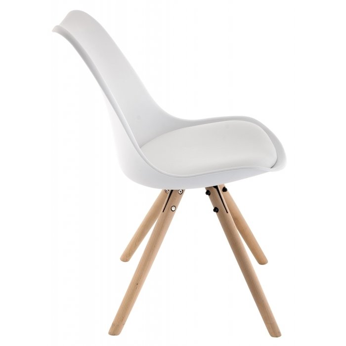 Обеденный стул Bonito белый - купить Обеденные стулья по цене 5160.0