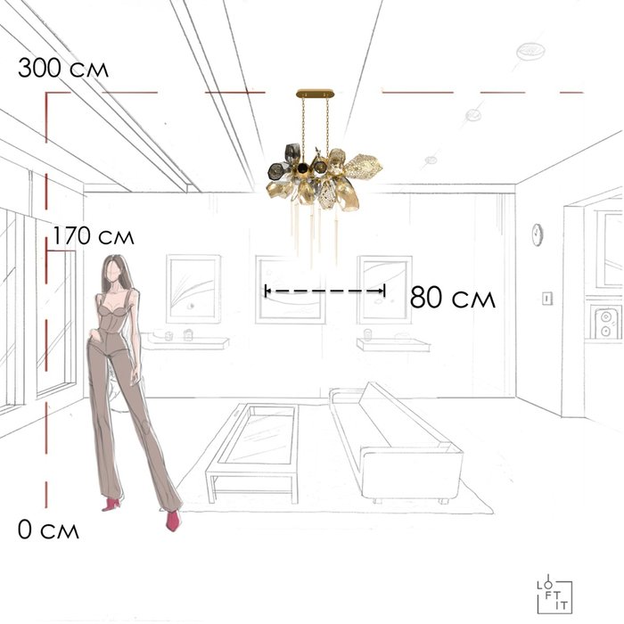 Подвесная люстра Britannica 10401/800L (стекло, цвет дымчатый) - купить Подвесные люстры по цене 257070 Подвесная люстра Britannica 10401/800L (стекло, цвет дымчатый) - купить Подвесные люстры по цене 257070