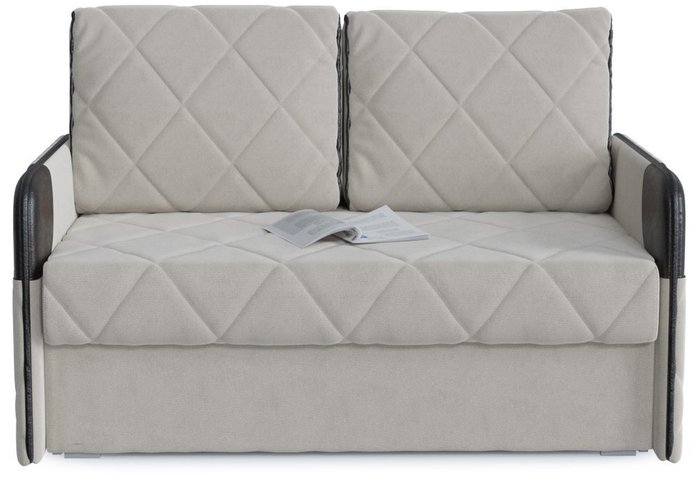 Диван-кровать прямой Марсель Next серо-бежевого цвета - купить Прямые диваны по цене 28550.0