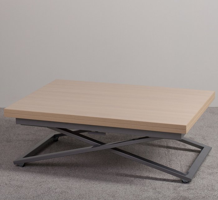 Стол-трансформер Compact LT цвета выбеленный дуб - купить Обеденные столы по цене 26200.0