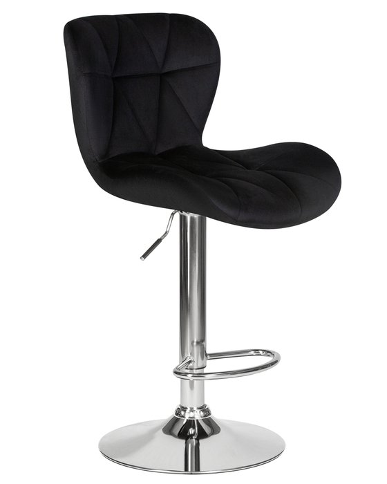 Стул барный Barny черного цвета - купить Барные стулья по цене 6970.0