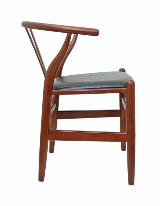 Стул Sling classic leather из дерева и экокожи - лучшие Обеденные стулья в INMYROOM
