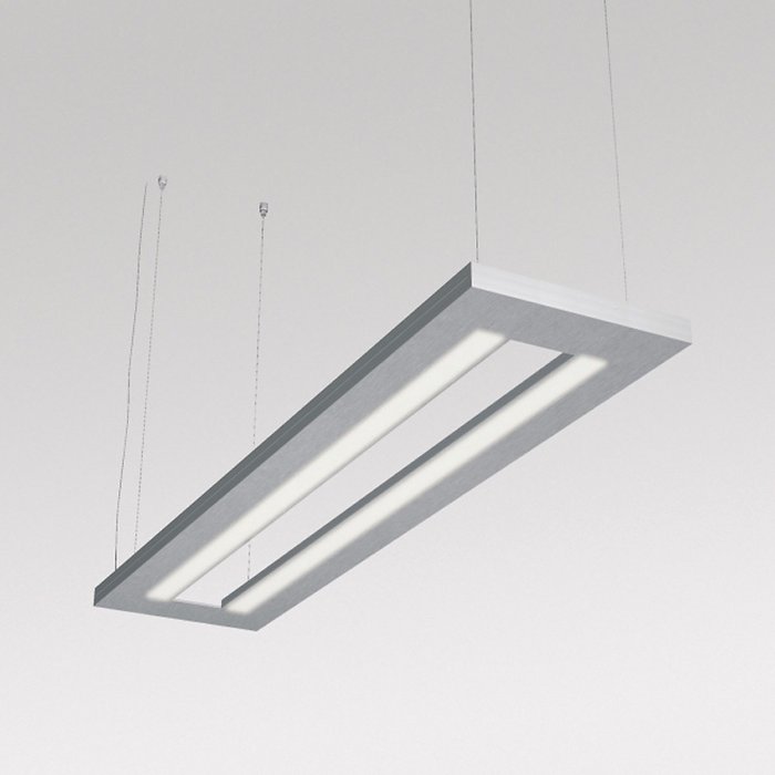 Подвесной светильник Delta Light из алюминия серого цвета