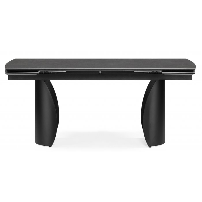 Раздвижной обеденный стол Готланд темно-серого цвета - купить Обеденные столы по цене 57690.0