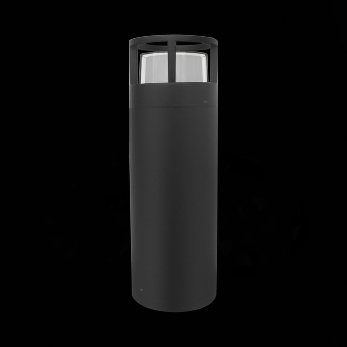 Светильник уличный наземный Fossa черного цвета  - купить Наземные светильники по цене 6296.0