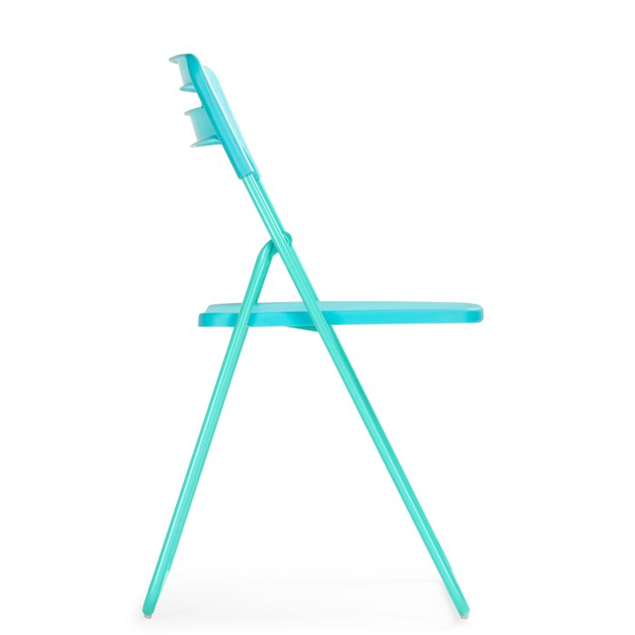 Стул складной Fold голубого цвета - лучшие Обеденные стулья в INMYROOM
