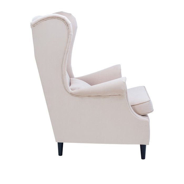 Кресло Монтего бежевого цвета  - лучшие Интерьерные кресла в INMYROOM