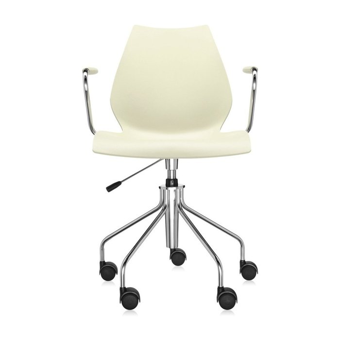 Офисный стул Maui светло-желтого цвета  - купить Офисные кресла по цене 42840.0