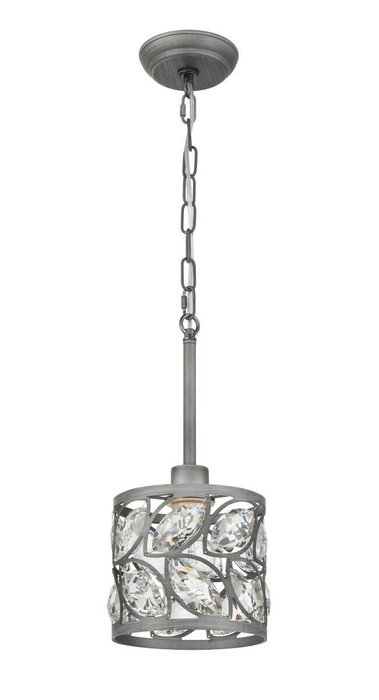 Подвесной светильник Rosa цвета античное серебро - купить Подвесные светильники по цене 7935.0