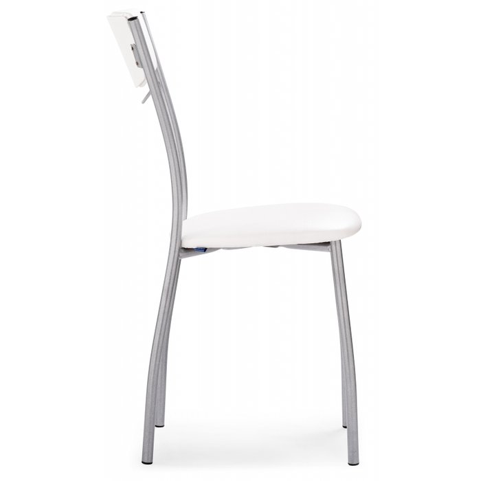 Стул с мягкой спинкой Goki белого цвета - лучшие Обеденные стулья в INMYROOM